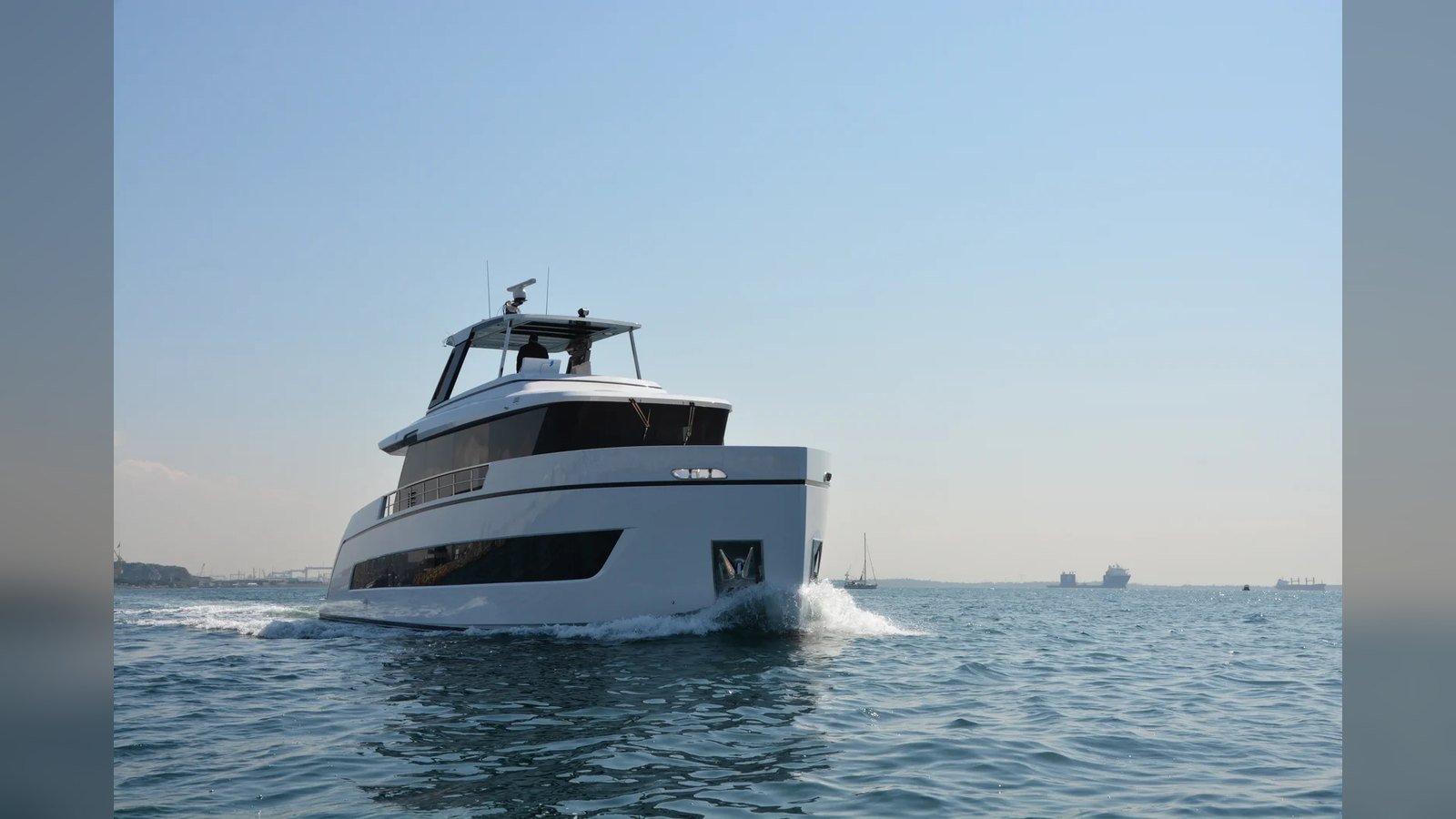 Zima under way after refit